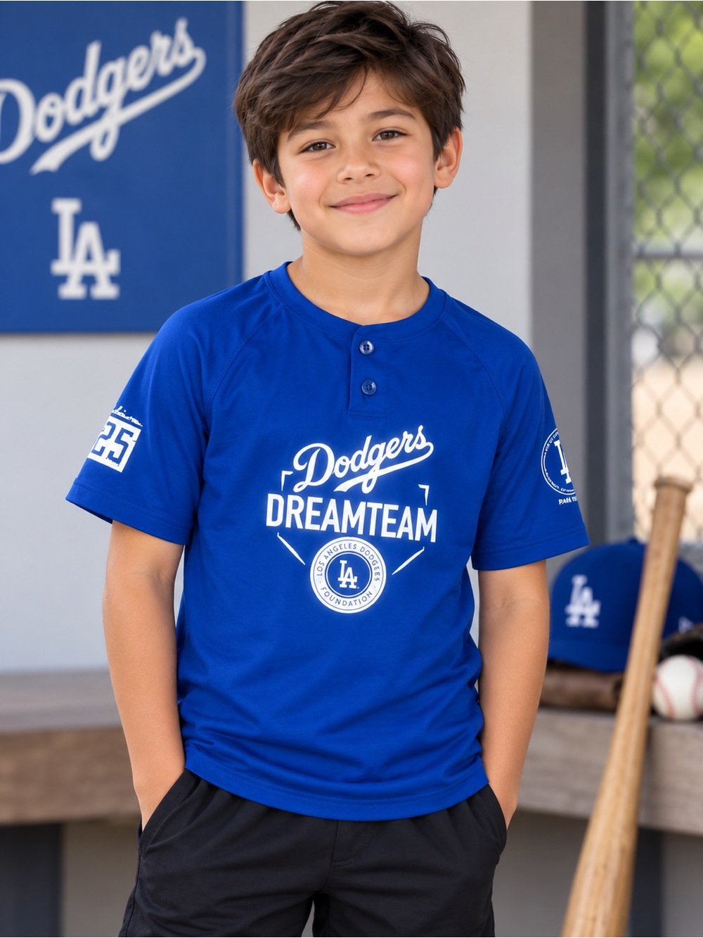 Unisex Royal Blue Dreamteam Short-Sleeve Top